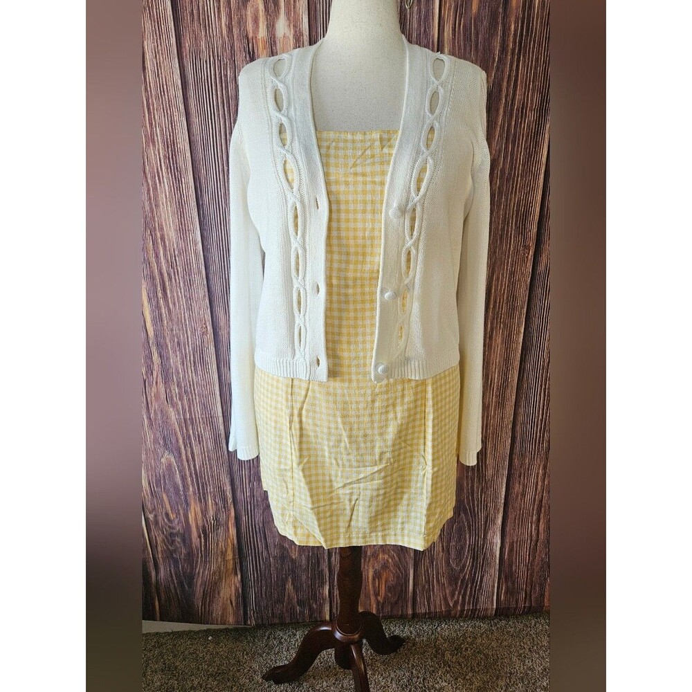 NWT Old Navy Linen Blend Gingham Mini Dress Plus Size 2X - Picture 10 of 10